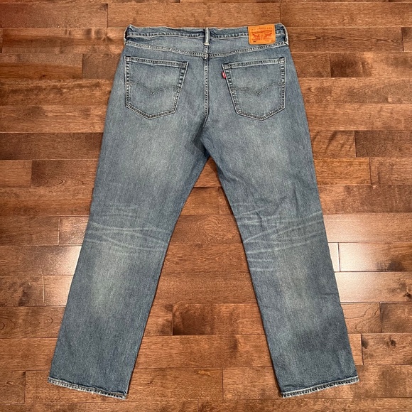 Levi’s 541 Athletic Fit Jeans Men’s 36x32 Medium Wash Denim – Classic Blue Stret - Picture 3 of 9